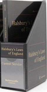 Halsbury's Laws of England Current Service Set -  - 9781405736299