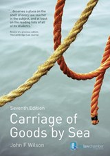 Carriage of Goods by Sea - John Wilson - 9781408218938