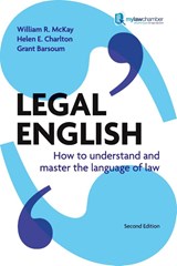 Legal English - William McKay ; Helen Charlton ; Grant Barsoum - 9781408226100