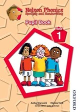 Nelson Phonics Spelling and Handwriting Pupil Book Red 1 - Anita Warwick - 9781408506042