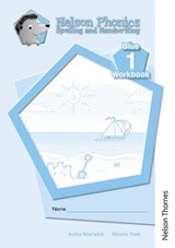 Nelson Phonics Spelling and Handwriting Blue Workbooks 1 (10) - Anita Warwick - 9781408506097