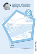 Nelson Phonics Spelling and Handwriting Blue Workbooks 2 (10) - Anita Warwick - 9781408506103