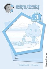 Nelson Phonics Spelling and Handwriting Blue Workbooks 3 (10) - Anita Warwick - 9781408506110