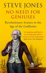 No Need for Geniuses - Professor Steve Jones - 9781408705940