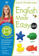 English Made Easy: Early Reading, Ages 3-5 (Preschool) - Carol Vorderman - 9781409344698