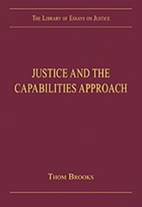 Justice and the Capabilities Approach - Thom Brooks - 9781409430421