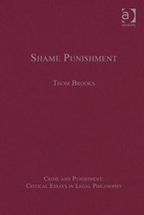 Shame Punishment - Thom Brooks - 9781409451228