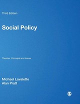 Social Policy - Michael Lavalette ; Alan Pratt - 9781412901703