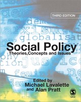 Social Policy - Michael Lavalette ; Alan Pratt - 9781412901710
