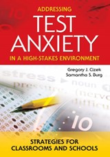 Addressing Test Anxiety in a High-Stakes Environment - Gregory J. Cizek ; Samantha S. Burg - 9781412908900
