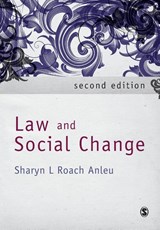 Law and Social Change - Sharyn L Roach Anleu - 9781412945608