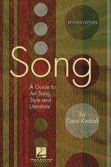Song - Carol Kimball - 9781423412809