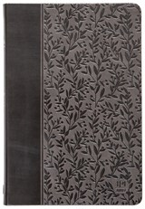 The Passion Translation New Testament with Psalms, Proverbs and Song of Songs (2020 Edn) Grey Leather - Brian Dr Simmons - 9781424561421