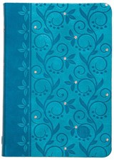 The Passion Translation New Testament with Psalms Proverbs and Song of Songs (2020 Edn) Compact Teal Faux Leather - Brian Dr Simmons - 9781424561568
