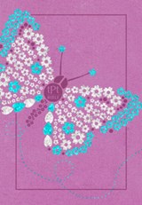 The Passion Translation New Testament with Psalms Proverbs and Song of Songs (2020 Edn) Youth Girls Butterfly - Brian Dr Simmons - 9781424562497