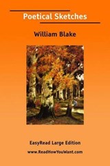 Poetical Sketches - William Blake - 9781425085841