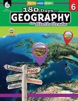 180 Days™: Geography for Sixth Grade - Jennifer Edgerton - 9781425833077