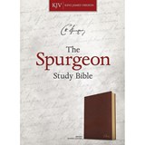 KJV Spurgeon Study Bible, Brown Bonded Leather - Alistair Begg - 9781430082668