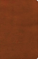 NASB Large Print Thinline Bible, Burnt Sienna Leathertouch - Holman Bible Publishers - 9781430086024