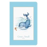 KJV Great and Small Bible, Baby Blue Leathertouch: A Keepsake Bible for Babies - Holman Bible Publishers - 9781430094715