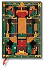 Lion’s Den (Sybil Pye Bindings) Midi Unlined Hardcover Journal - Paperblanks - 9781439793824