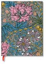 Morris Pink Honeysuckle (William Morris) Ultra Unlined Hardcover Journal - Paperblanks - 9781439793862