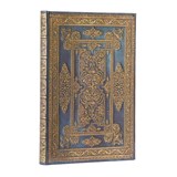 Blue Luxe (Luxe Design) Midi Lined Hardback Journal (Elastic Band Closure) - Paperblanks - 9781439795910