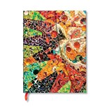 Gaudi’s Sun (Gaudi’s Mosaics) Mini Lined Hardback Journal (Wrap Closure) - Paperblanks - 9781439797969