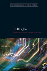 To Be a Jew - Avi Sagi - 9781441109736