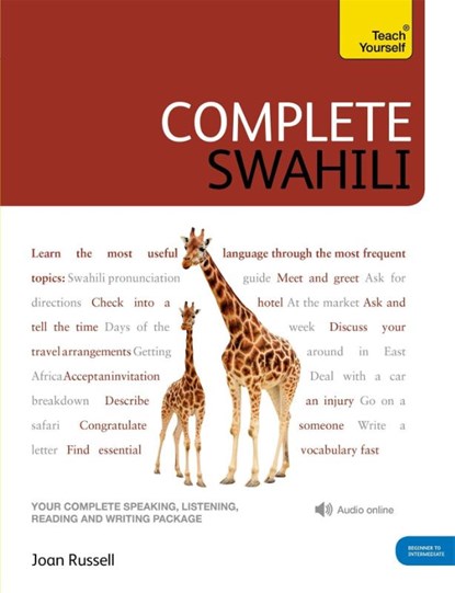 Complete Swahili Beginner to Intermediate Course, Joan Russell - Paperback - 9781444105629