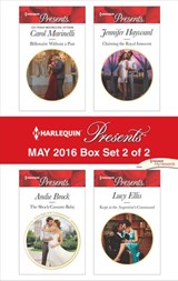 Harlequin Presents May 2016 - Box Set 2 of 2 - Carol Marinelli ; Andie Brock ; Jennifer Hayward ; Lucy Ellis - 9781460398036