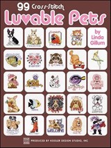 99 Cross-Stitch Luvable Pets - Linda Gillum - 9781464715587