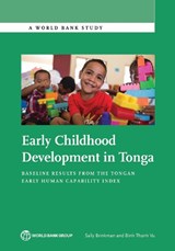 Early Childhood Development in Tonga - BRINKMAN,  Sally ; Vu, Binh Thanh - 9781464809996