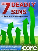 The 7 Deadly Sins of Resource Management: How to Find and Fix Costly Drains on Your Business and Create a Change-Ready Organization - Bruce Hunter - 9781465718730