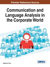 Communication and Language Analysis in the Corporate World - HART,  Roderick P. - 9781466649996