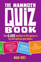 The Mammoth Quiz Book - Nick Holt - 9781472105882