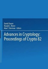 Advances in Cryptology -  - 9781475706048