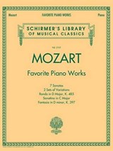 Mozart - Favorite Piano Works - Wolfgang Amadeus Mozart - 9781476875545