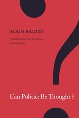 Can Politics Be Thought? - Alain Badiou - 9781478001324