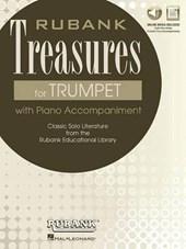 RUBANK TREASURES (VOXMAN) FOR TRUMPET BOOK/MEDIA ONLINE