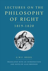 Lectures on the Philosophy of Right, 1819-1820 - G.W.F. Hegel - 9781487506216