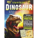 Glow-in-the-dark Dinosaur Sticker Atlas - Hinkler Pty Ltd - 9781488914850