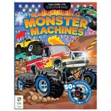 Kaleidoscope Sticker Colouring Monster Trucks - Hinkler Pty Ltd - 9781488940156