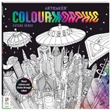 Art Maker Colourmorphic Colouring Book Future Verse - Hinkler Pty Ltd - 9781488953590