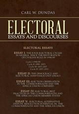 Electoral Essays and Discourses - Carl W Dundas - 9781491896587