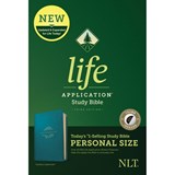 NLT Life Application Study Bible, Third Edition, Personal Size (Leatherlike, Teal Blue, Indexed) - New Living Translation - 9781496440105