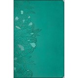 NLT Super Giant Print Bible, Filament Enabled (Leatherlike, Peony Rich Teal, Red Letter) - New Living Translation - 9781496458117