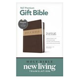 Premium Gift Bible Nlt, Filament Enabled, Tutone (Leatherlike, Dark Brown/Tan, Red Letter) - New Living Translation - 9781496490780