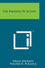 The Paradox of Acting - Denis Diderot - 9781498182218