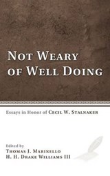 Not Weary of Well Doing - MARINELLO,  Thomas J ; Williams, H H Drake LLL - 9781498264532